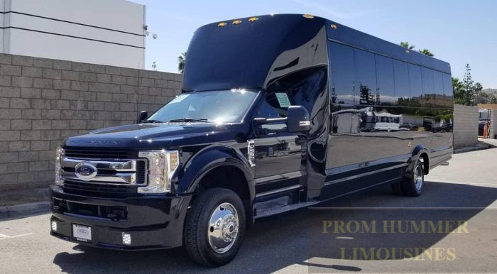 Ford Black Party Bus